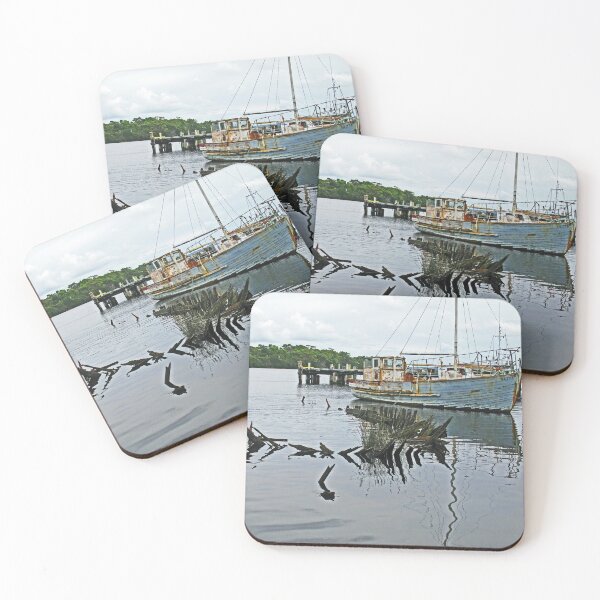 Item preview, Wooden Boats - Macquarie Harbour, Strahan designed and sold by Marilyn Harris.