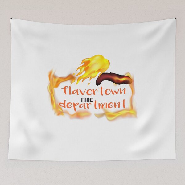 Item preview, flavortown fire department service d'incendie de Flavortown designed and sold by silverass.