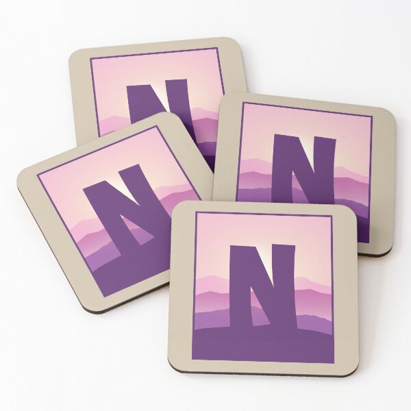 Item preview, Letter N - Pink Hills designed and sold by pixelinga.