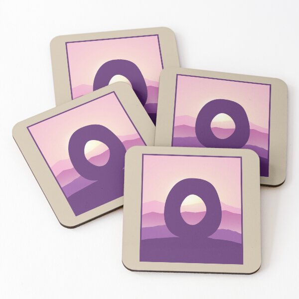 Item preview, Letter O - Pink Hills designed and sold by pixelinga.