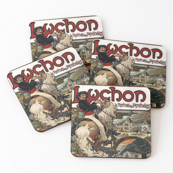 Item preview, Luchon - Alphonse Mucha - 1895 designed and sold by CJET.