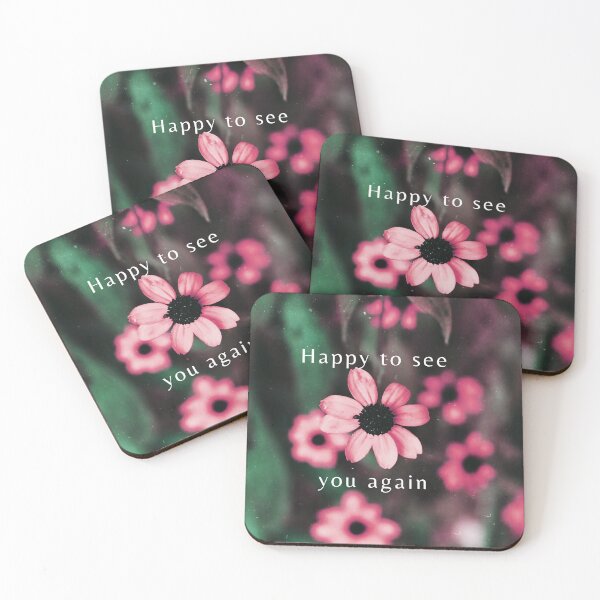 Item preview, Adorable pink flower garden positive greeting  designed and sold by Adri Graterol.