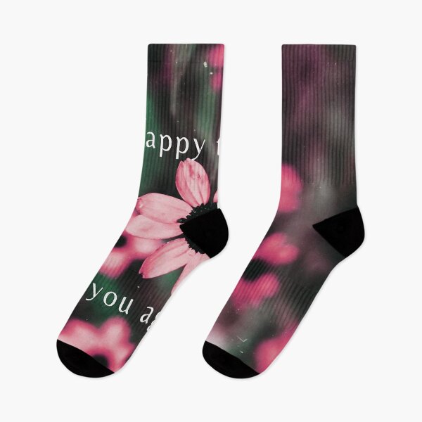 Item preview, Adorable pink flower garden positive greeting  designed and sold by Adri Graterol.