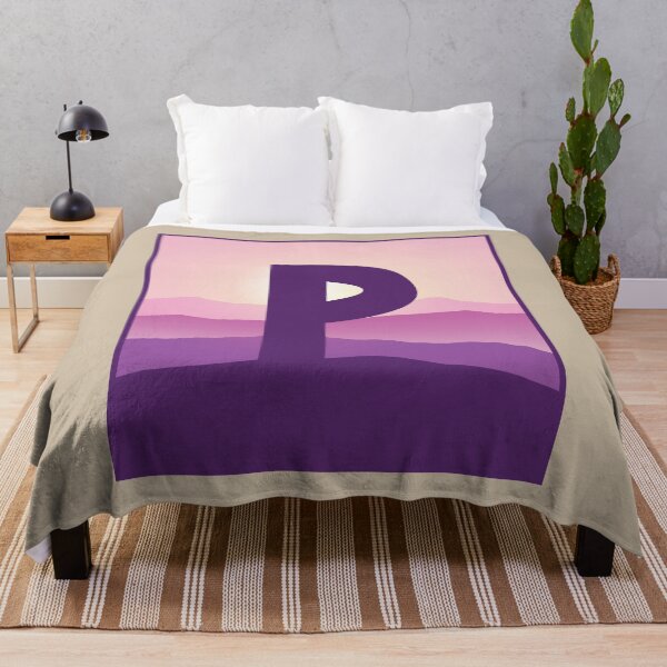 Item preview, Letter P - Pink Hills designed and sold by pixelinga.
