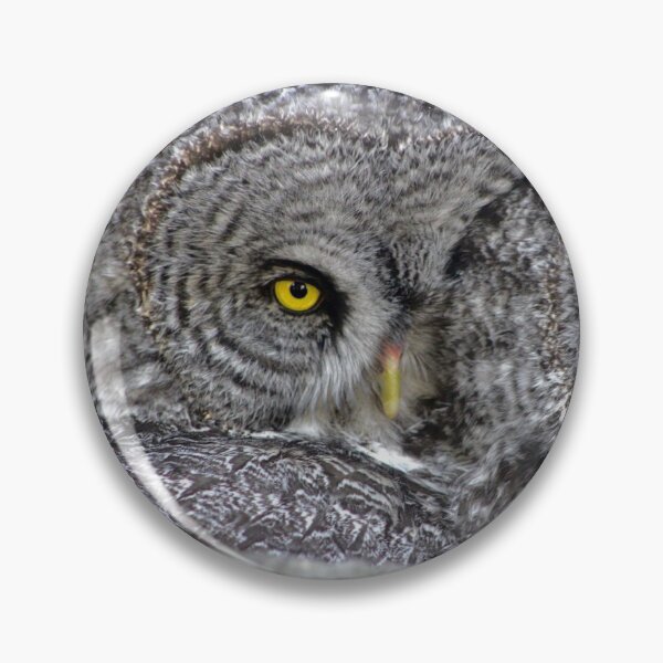 Item preview, Cozy Great Grey Owls designed and sold by TrashPandaCreative.