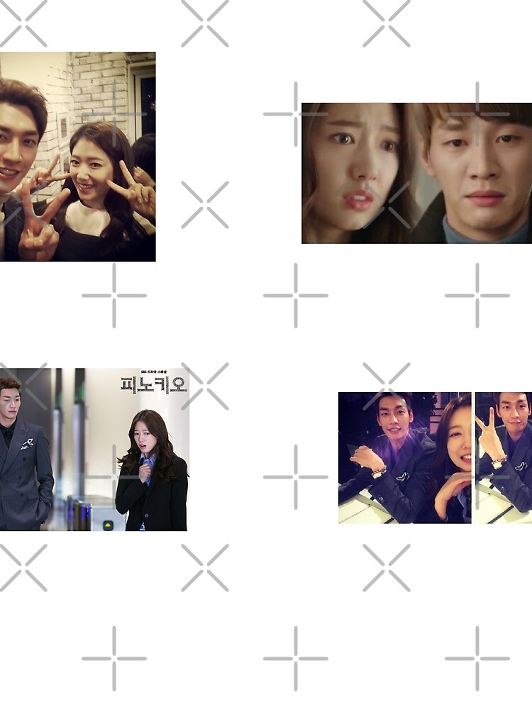 Park Shin Hye + Kim Young Kwang Couple Stickers by kpopkdramamerch