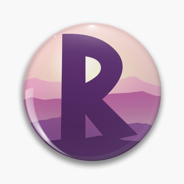 Item preview, Letter R - Pink Hills designed and sold by pixelinga.