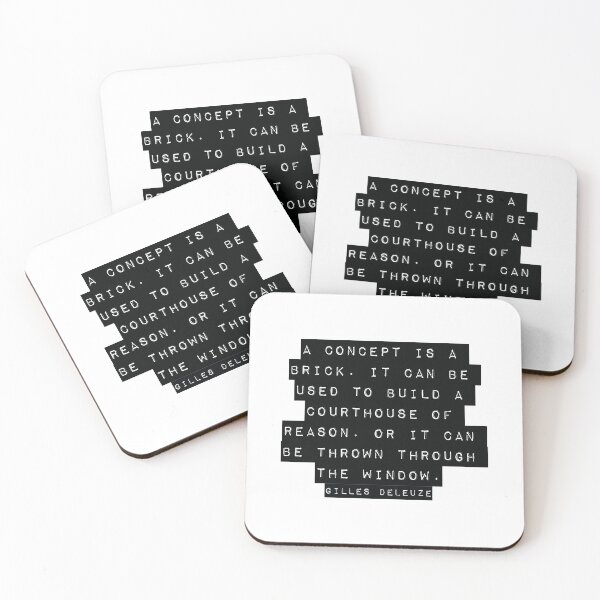Item preview, Gilles Deleuze quote designed and sold by RJ123.