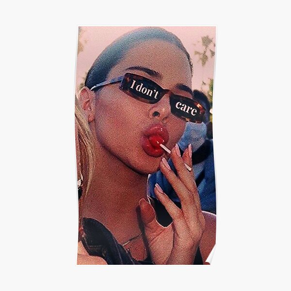 Kendall Jenner don't care Poster