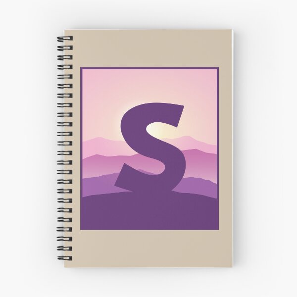 Item preview, Letter S - Pink Hills designed and sold by pixelinga.