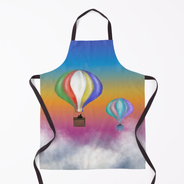 Item preview, Colorful Hot Air Balloons And Colorful Sky - Live the dream and rise above designed and sold by MFGB-Creations.