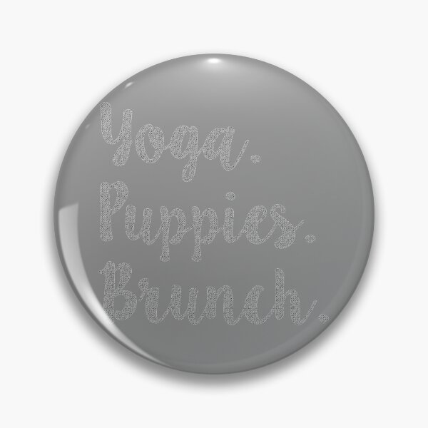 Item preview, Yoga Puppies Brunch Funny Zen Novelty Graphic design designed and sold by nikkidawn74.