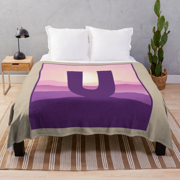 Item preview, Letter U - Pink Hills designed and sold by pixelinga.