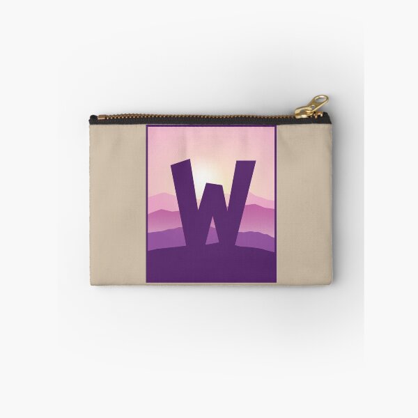 Item preview, Letter W - Pink Hills designed and sold by pixelinga.