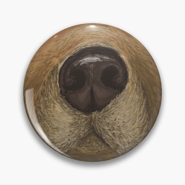 Item preview, cute dog nose mask designed and sold by Rockomusic.