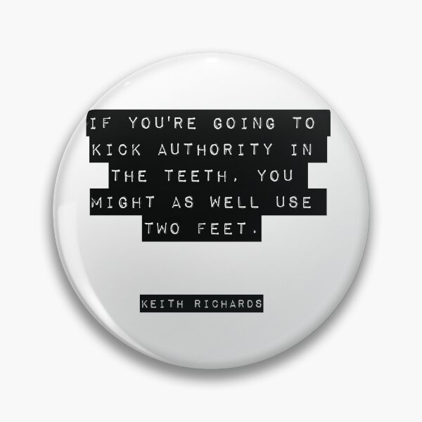 Item preview, Keith Richards quote designed and sold by RJ123.