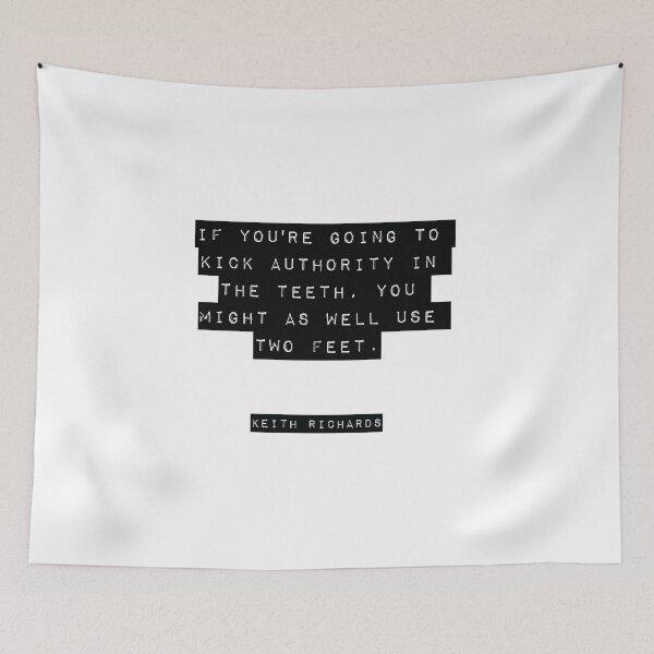 Item preview, Keith Richards quote designed and sold by RJ123.