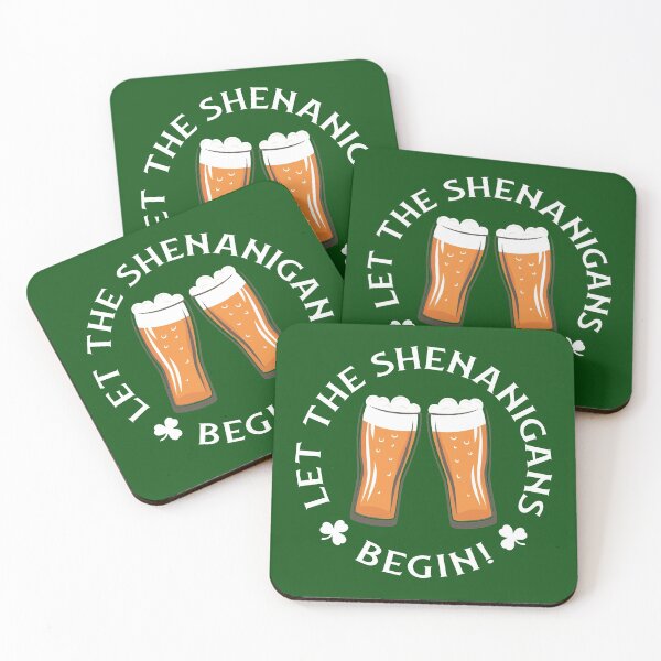 Item preview, Let The Shenanigans Begin designed and sold by BeerBro-Designs.
