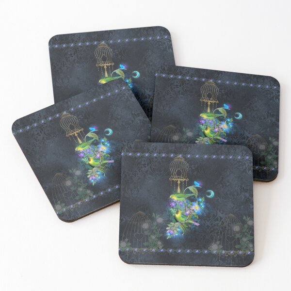 Item preview, Wonderful birds with flowers designed and sold by nicky2342.