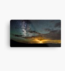 Milky Way Over the Storm - Great Sand Dunes National Park, Colorado Metal Print