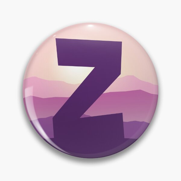 Item preview, Letter Z - Pink Hills designed and sold by pixelinga.