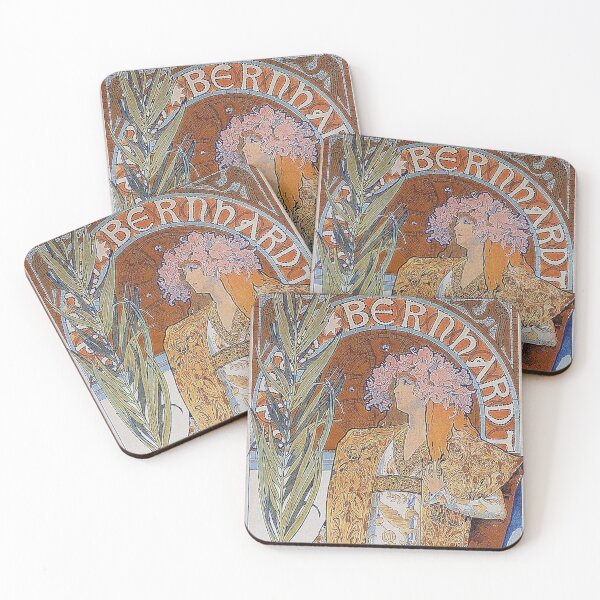 Item preview, Victorian Sardou's Gismonda Starring Sarah Bernhardt at the Theatre de la Renaissance in Paris - Alphonse Mucha - 1894 designed and sold by CJET.