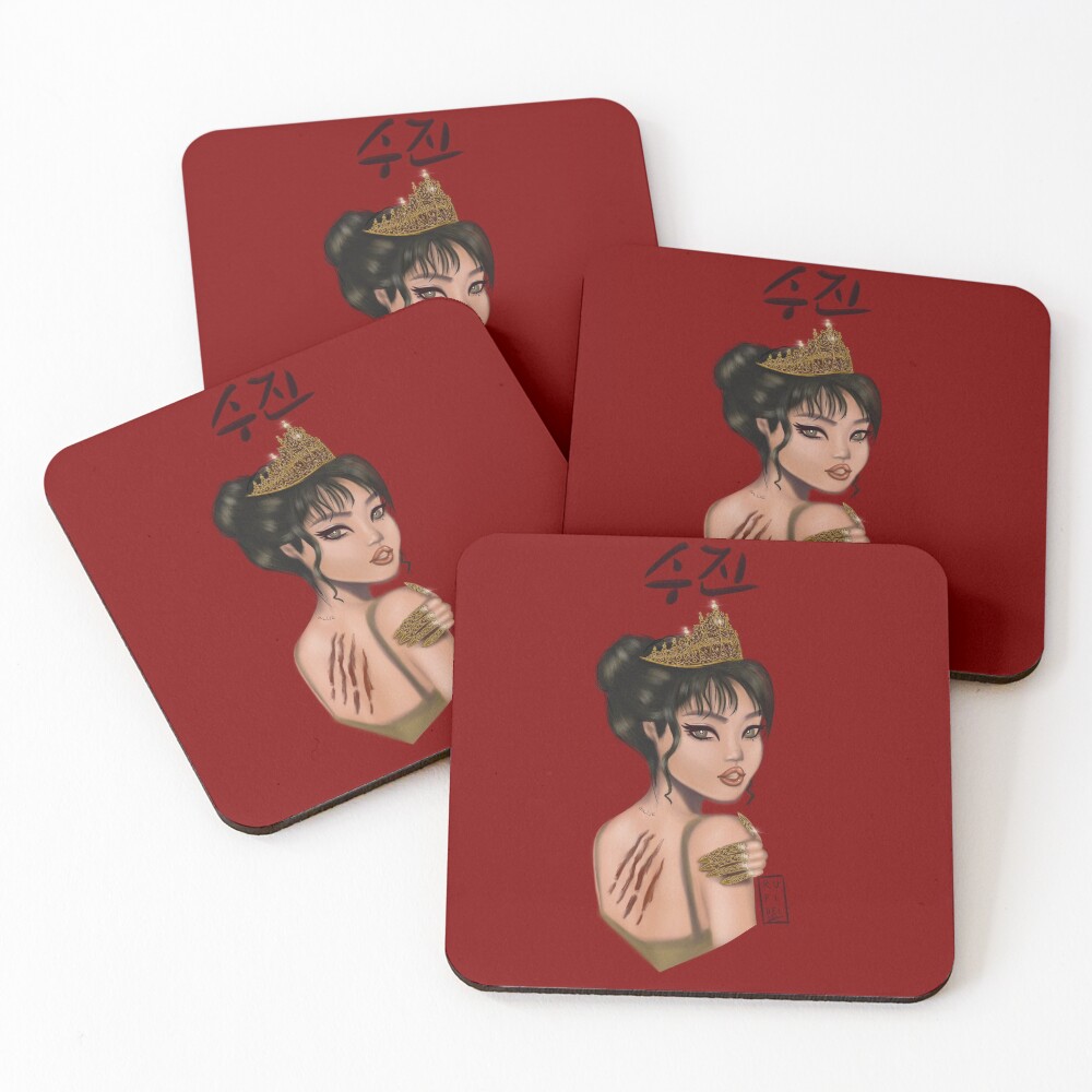 Item preview, Coasters (Set of 4) designed and sold by Rupidee.