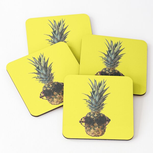 Item preview, funny Pineapple wearing sunglasses designed and sold by wootee-designer.