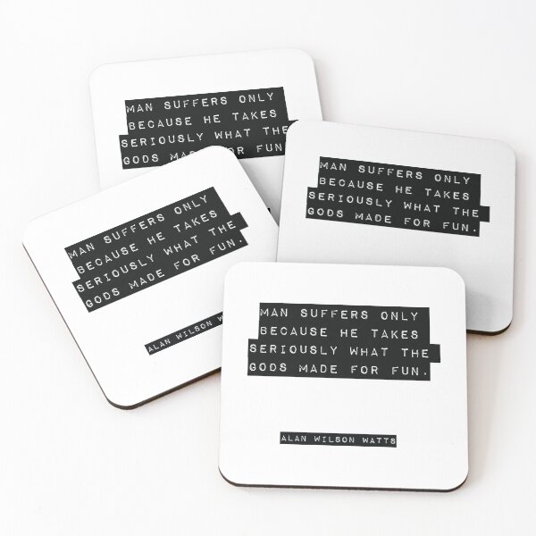 Item preview, Alan Wilson Watts quote designed and sold by RJ123.