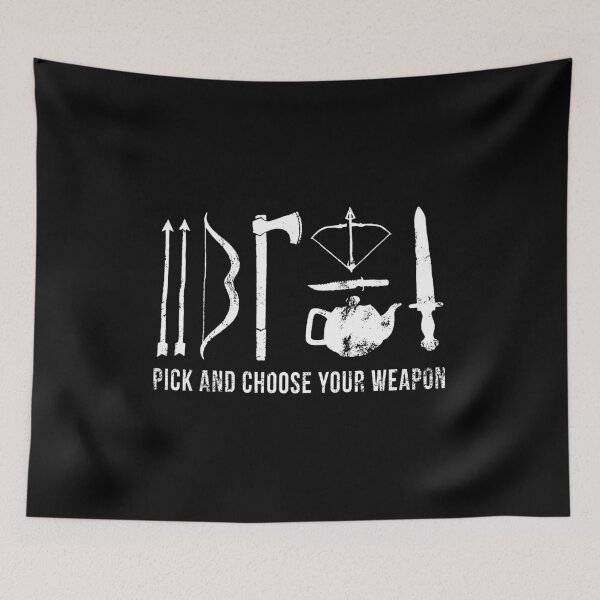 Item preview, Pick and choose your weapon - Ready or not designed and sold by IdumeoSevilla.
