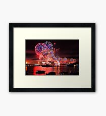 International Fleet Review Framed Print