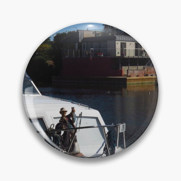 Item preview, The Fisherman On The River Waveney designed and sold by wiggyofipswich.