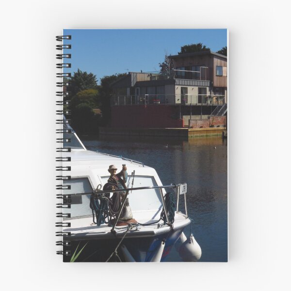 Item preview, The Fisherman On The River Waveney designed and sold by wiggyofipswich.