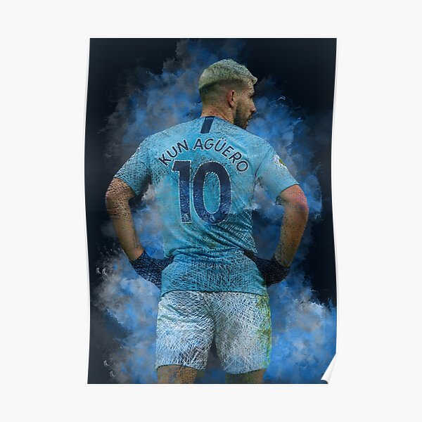 Sergio Kun Aguero Posters | Redbubble