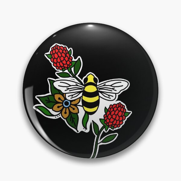 Item preview, Bees and Raspberries designed and sold by Niibidoon.