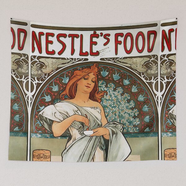 Item preview, Nestle's Food for Infants - Alphonse Mucha - 1897 designed and sold by CJET.