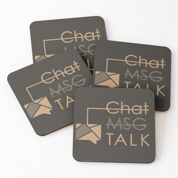 Item preview, No Chat No Message Only Talk designed and sold by feel-free-store.