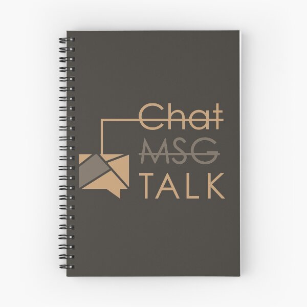 Item preview, No Chat No Message Only Talk designed and sold by feel-free-store.