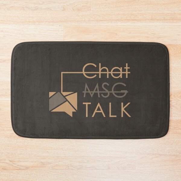 Item preview, No Chat No Message Only Talk designed and sold by feel-free-store.