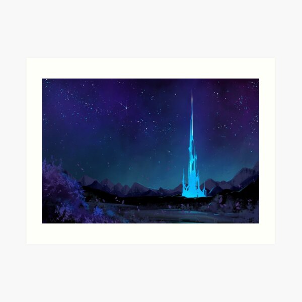 Lakeland at Night Art Print
