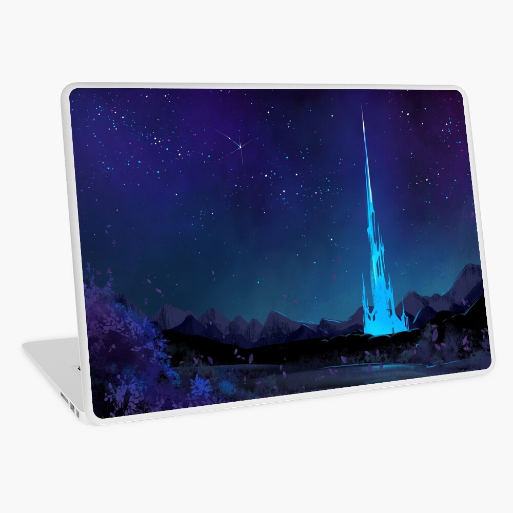 Item preview, Laptop Skin designed and sold by WhiteCatArt.