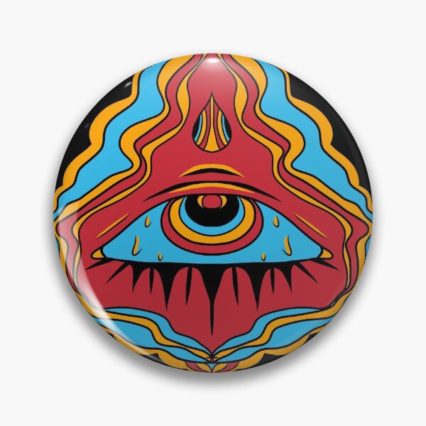 Item preview, Primary colors Psychedelic Eye Sweat designed and sold by inkking58.