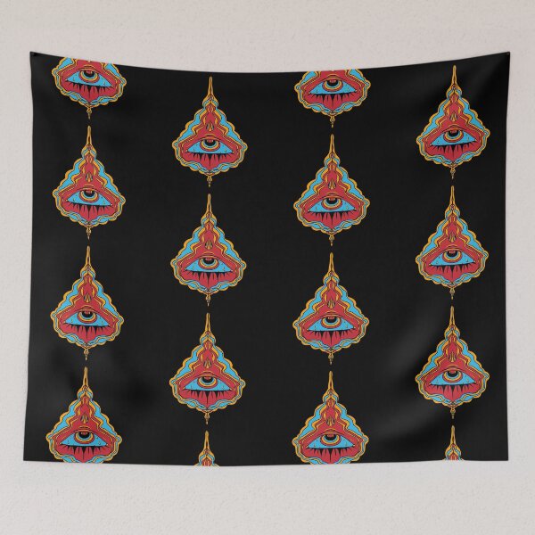 Item preview, Primary colors Psychedelic Eye Sweat designed and sold by inkking58.