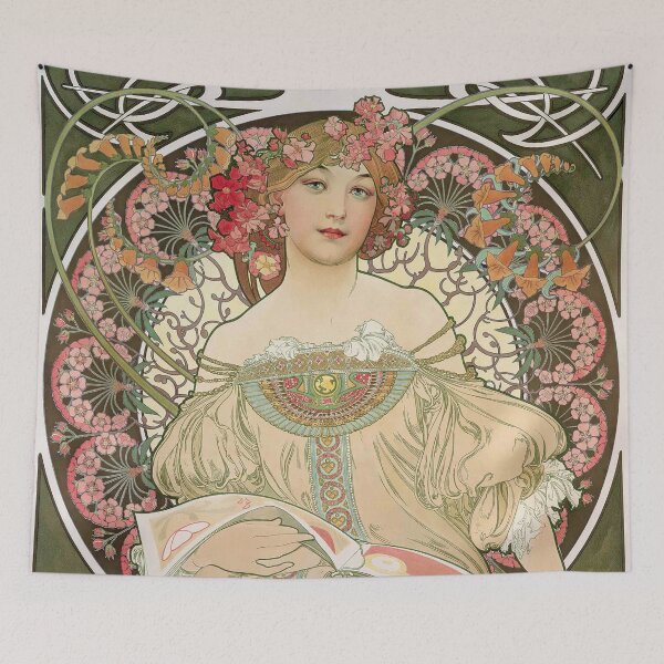 Item preview, Reverie - Alphonse Mucha - 1897 designed and sold by CJET.