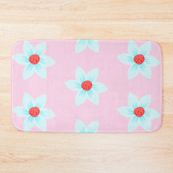 Item preview, Blue Flowers on - blue flowers pattern-blue flowers patterns design designed and sold by Amit Mane.