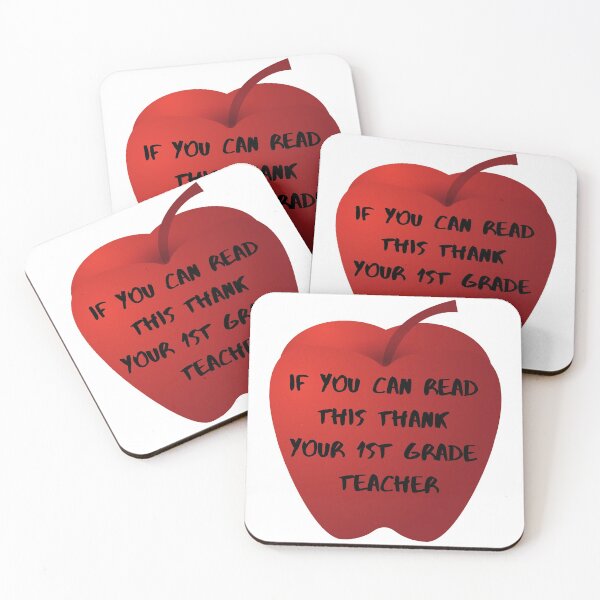 Item preview, Thank Your First Grade Teacher designed and sold by PositCat.