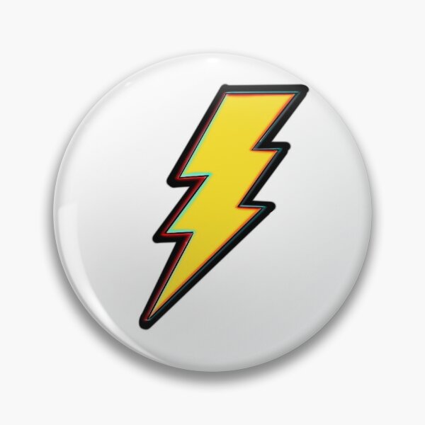 Neon Red Pins And Buttons Redbubble - neon blue power button roblox