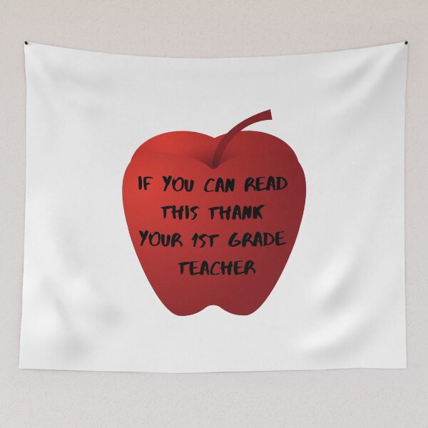 Item preview, Thank Your First Grade Teacher designed and sold by PositCat.