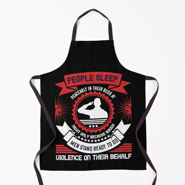 Item preview, People Sleep Peaceably In Their Beds At Night Only Because Rough Men Stand Ready To Do Violence On Their Behalf designed and sold by GoodVibeDesign.