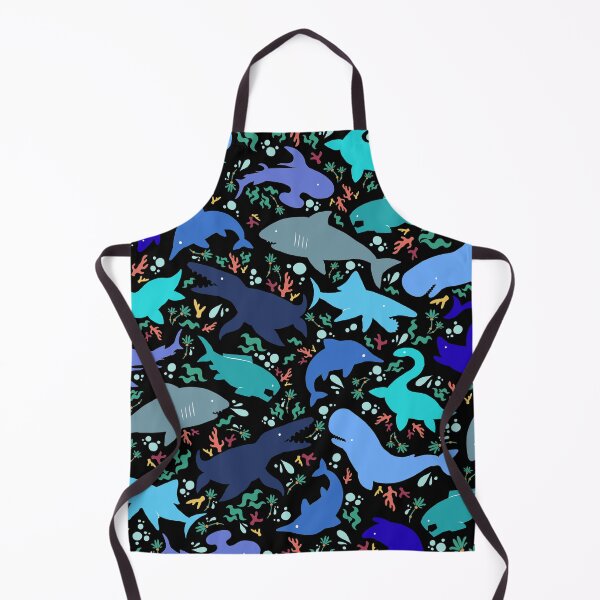Item preview, Prehistoric Sea Creatures (Black) designed and sold by KBMasquerade.